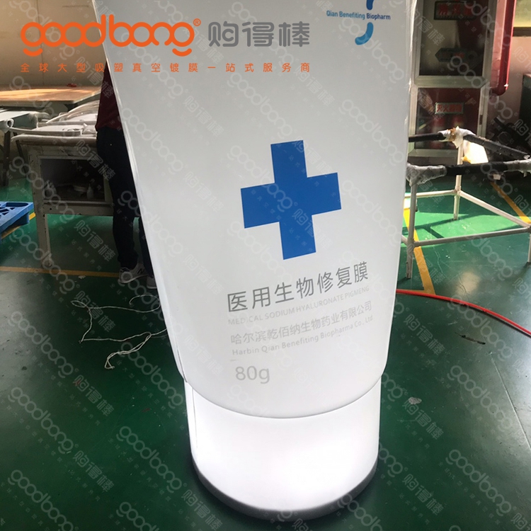 戶外亞克力吸塑招牌門頭LOGO的安裝注意事項(xiàng)